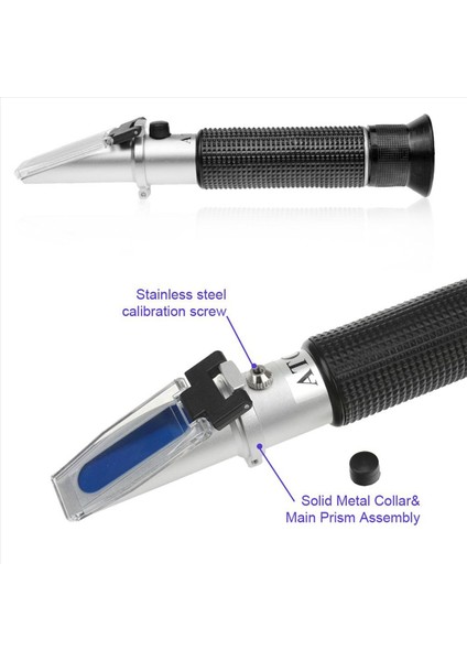 Deniz Suyu ve Deniz Balık Tutma Akvaryumu Için 2x Tuzluluk Refraktometresi 0-100 Ppt Otomatik Sıcaklık Telafisi (Yurt Dışından) fırsatları