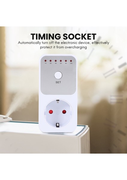 Geri Sayım Zamanlayıcı Anahtarı Akıllı Kontrol Plug-In Socket Soket Ab Fişini Otomatik Olarak Kapatır (Yurt Dışından) fırsatları