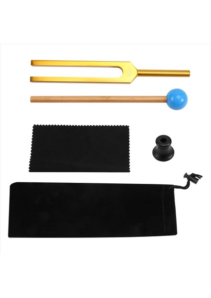 432 Hz Hammer ile Çatal Tuning Çatal Ses Iyileştirme Terapisi ve Yoga Alüminyum Alaşım Ayarlama Çatal Altın (Yurt Dışından) fırsatları
