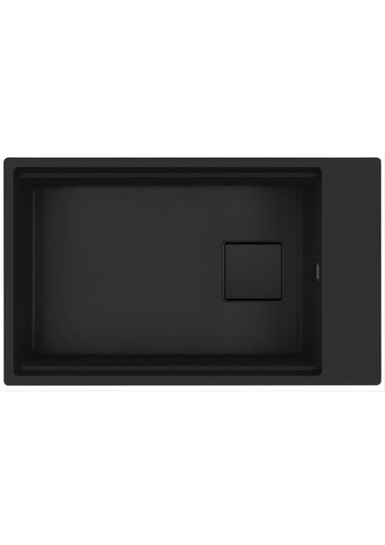 Kng 110-62 Matt Black Granit Eviye