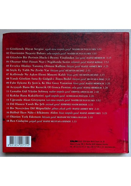 Gazeller 3 CD + Kitapçık (Orijinal Dönem Baskı Cd) fiyatları