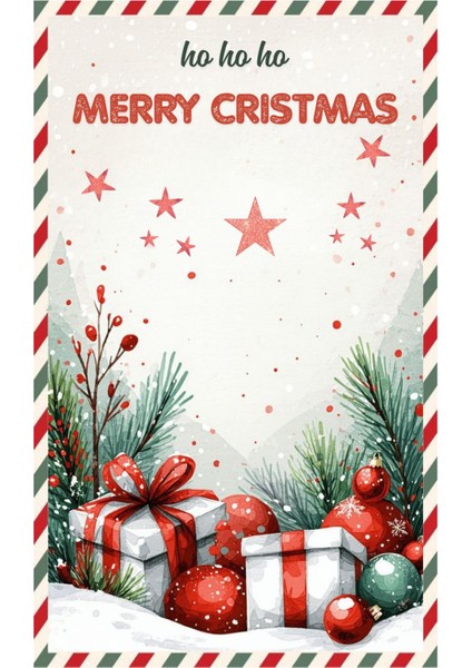 Yeni Yıl Hediyesi Kart Çikolata Kahveve Anahtarlık