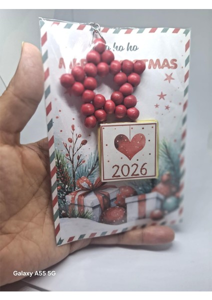 Yeni Yıl Hediyesi Kart Çikolata Kahveve Anahtarlık modelleri