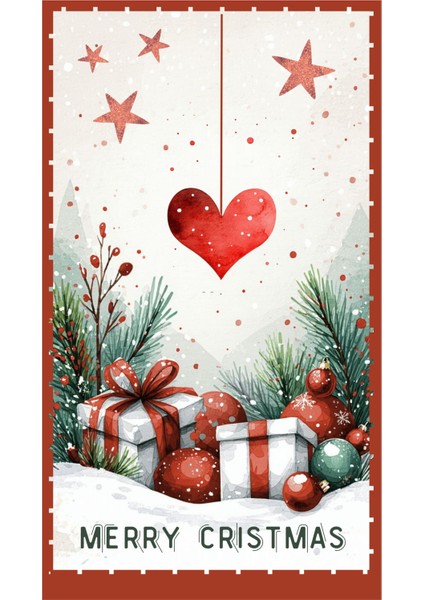 Yeni Yıl Hediyesi Kart Çikolata Kahve ve Anahtarlık