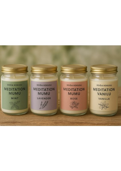 Aromaterapi Serisi Lavanta Mum