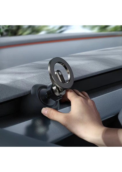 Yonzee Araba Manyetik Telefon Braketi 360 Derece Dönen Telefon Stand Navigasyon Telefon Tutucu Tesla Model Y 3 Yayla (Yurt Dışından) fırsatları