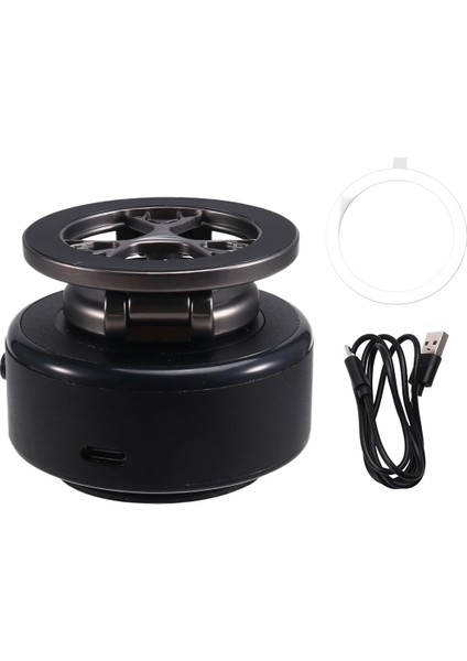 Araba Telefon Tutucu Manyetik Montaj 360 ° Dönen Vakum Adsorpsiyon Güçlü Mıknatıs Evrensel Navigasyon Telefon Emme Braketi (Yurt Dışından)