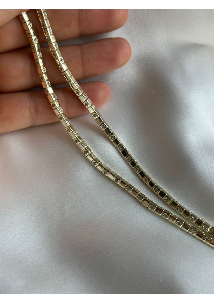 14K Altın Kaplama Zarif Bileklik modelleri