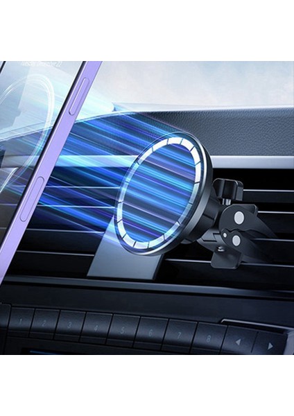 Magsafe Manyetik Araba Hava Çıkış Braketi Adsorpsiyon Navigasyonu Sabit Braket Manyetik Araba Cep Telefonu Braketi (Yurt Dışından) indirimleri