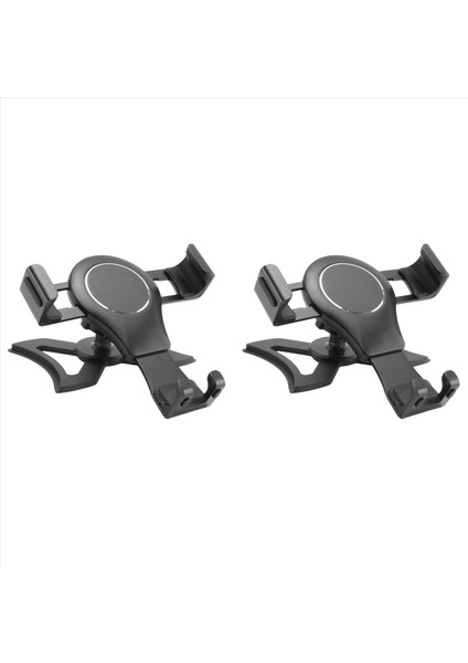 2x Audi A3 8V S3 2014-2019 Cep Telefonu Tutucu Mobil Braket Araba Montaj Aksesuarları Siyah (Yurt Dışından)
