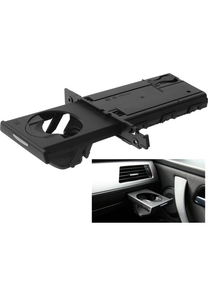Geri Çekilebilir Yolcu Sağ Yan Içecek Kupası Tutucu For-Bmw E90 E91 318I 325I 328I 51459173469 (Yurt Dışından) indirimleri