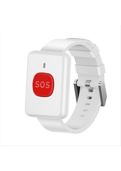 433 92MHZ Bilek Izle Çağrı Rf Rc Verici Izle Düğmesi Kablosuz Sos Acil Durum Düğmesi Yaşlı Beyaz (Yurt Dışından)