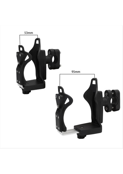 Yükseltilmiş Ayarlanabilir Motosiklet Atv Fincan Tutucu Büyük Su Şişesi Tutucu Montaj Motosiklet Içecek Tutucu (Yurt Dışından)