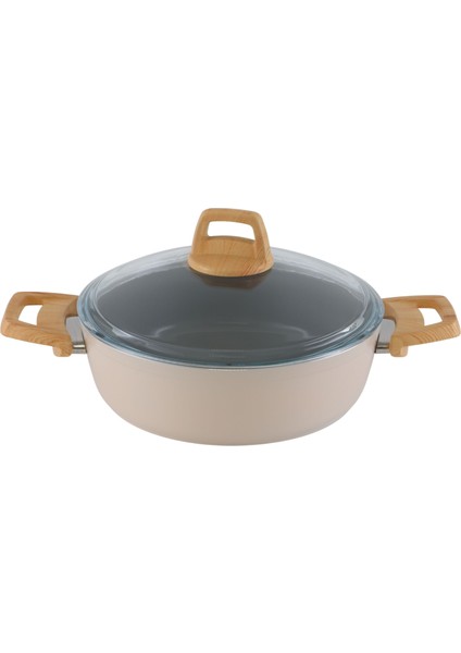 Neo Seramik 24 cm Basık Tencere