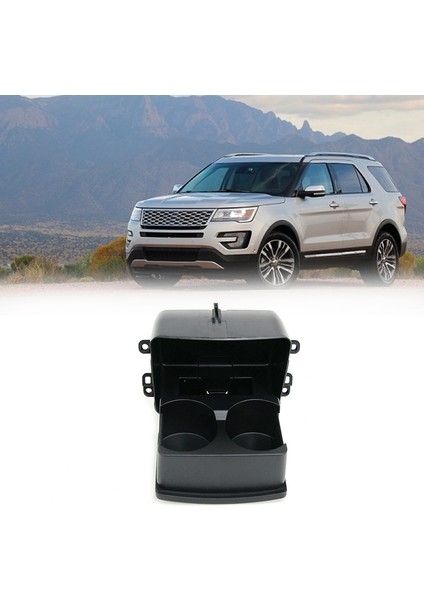Ford Explorer Için Araba Black Center Konsol Kupası Tutucu 2011-2015 BB5Z-7813562-BA (Yurt Dışından) modelleri