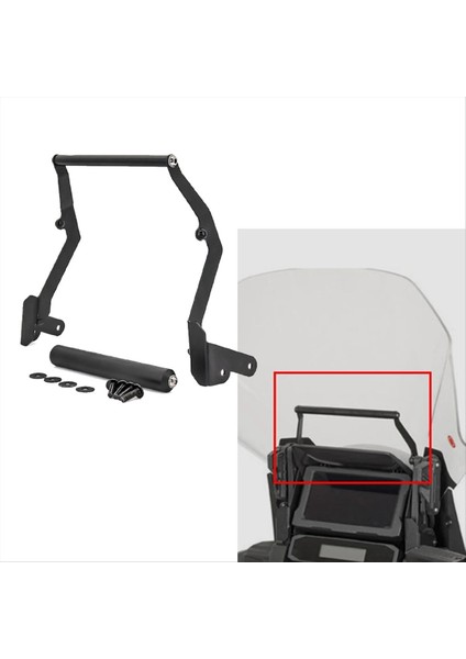 Honda Afrika Ikiz CRF1100 2020+ Navigasyon Plakası Için Motosiklet Telefon Tutucu Navigasyon Braketi (Yurt Dışından) indirimleri