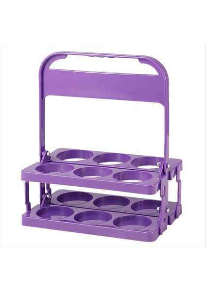 Taşınabilir Bira Taşıyıcı-Çıkarılabilir 6 Paket Içecek Tutucu Yeniden Kullanılabilir Plastik Şarap ve Bira Rafı Piknik ve Partiler Için Ideal C C (Yurt Dışından)