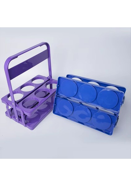 Taşınabilir Bira Taşıyıcı-Çıkarılabilir 6 Paket Içecek Tutucu Yeniden Kullanılabilir Plastik Şarap ve Bira Rafı Piknik ve Partiler Için Ideal C C (Yurt Dışından) modelleri