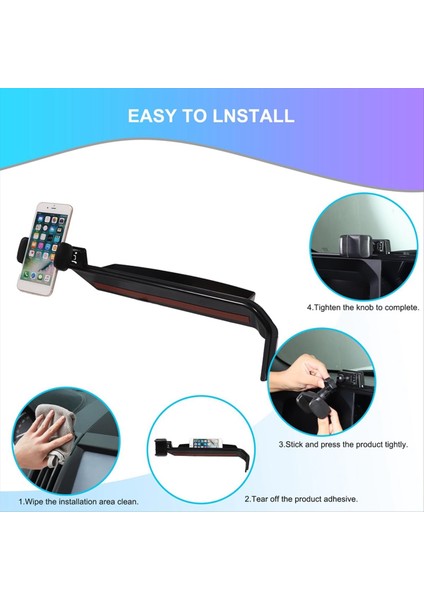 Toyota Land Cruiser Için 250 Prado LC250 2024 Merkez Konsol Gösterge Tablosu Depolama Telefon Braket Montaj Aksesuarları (Yurt Dışından) fiyatları