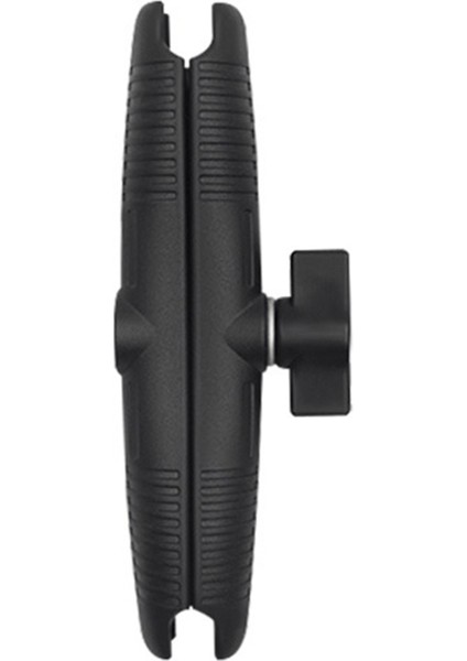 Alüminyum Alaşım Kolu 17 cm Çift Soket Kolu 1 Inç Bilyalı Taban Montajı Motosiklet Kamera Uzatma Kolu (Yurt Dışından)