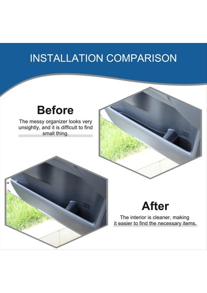 Toyota Land Cruiser Prado 250 J250 LC250 2024 2025 Aksesuarlar Için Ön Arka Kapı Yan Depolama Kutusu Organizatör Tepsisi (Yurt Dışından) modelleri