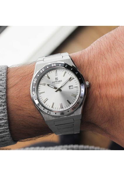 RWA147321 Çelik Kordonlu Erkek Kol Saati