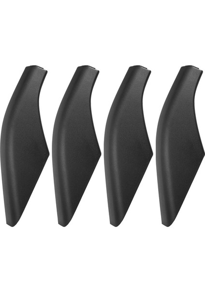4pcs Siyah Abs Arabası Çatı Bagaj Rafı Raylı Son Kapak Kabuğu Koruyucusu Land Rover Freelander 2 2006-2014 (Yurt Dışından) fiyatları