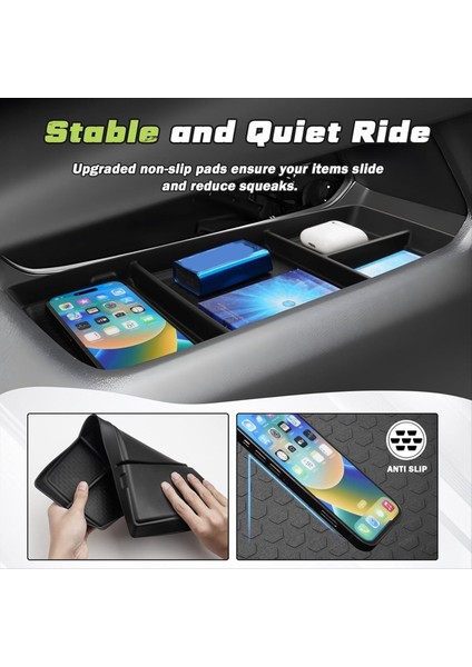 Chevrolet Chevy Equinox 2025 Iç Aksesuarlar Için Araba Alt Merkez Konsolu Organizatör Tepsisi (Yurt Dışından) indirimleri