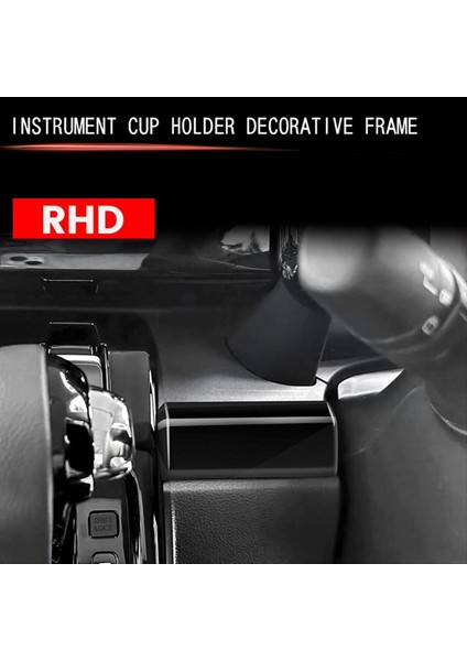 Araba Merkezi Döşeme Gösterge Tablosu Su Kupası Trim Sticker Suzuki Spacia/spacia Özel MK04 Serisi Rhd A (Yurt Dışından) modelleri