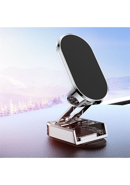 Evrensel 720 ° Rotasyon Katlanabilir Manyetik Emme Araç Telefon Tutucu Siyah (Yurt Dışından) fırsatları