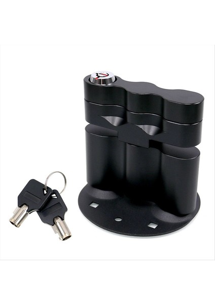 Paket Montaj Kilidi Paket Montaj Plaka Tabanı ve 2 Tuşlu Paket Montajı Yakıt Paketi Su Kabı Saklama Kutusu Için (Yurt Dışından)