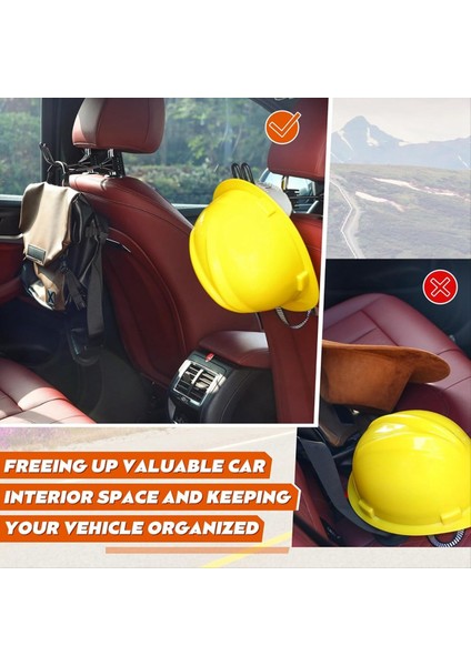 Kamyon Suv Araba Koltuğu Için Sert Şapka Askısı Sert Şapka Tutucu Kapak Şekli Araba Koltuğu Geri Düzenleyicileri Kıyafet Kovboyu Için Tutmak (Yurt Dışından) fırsatları