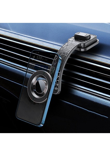 Araba Telefon Tutucu Magsafe Manyetik Güçlü Çubuk Gösterim Paneli Sabit Katlanır Araç Navigasyon Tutucu (Yurt Dışından) fiyatları