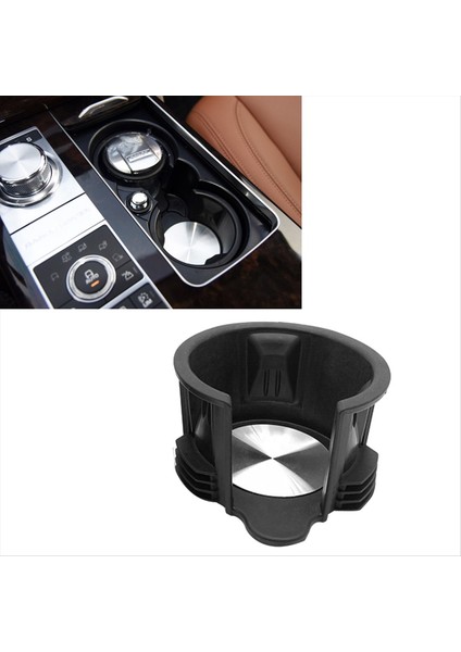 2pcs Otomobil Merkezi Konsol Kupası Tutucu Ekle LR021330 Land Rover Range Rover 2010-2017 Keşif 4 5 2010-2024 Için LR087454 (Yurt Dışından) modelleri