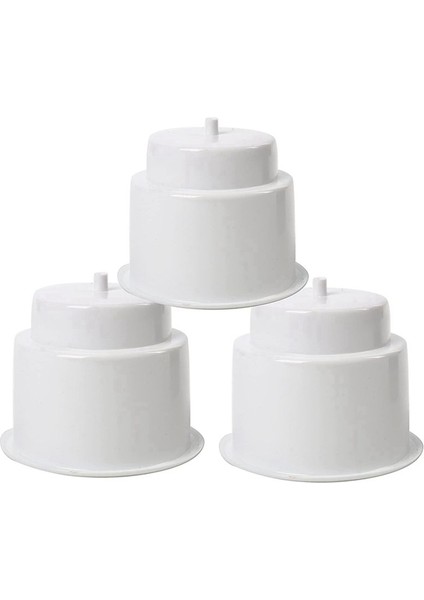 6 Adet Plastik Fincan Içeceğinde Gömme Düşüş Tekne Arabası Deniz Rv (Beyaz) Için Tahliye ile Tutucu Olabilir (Yurt Dışından)