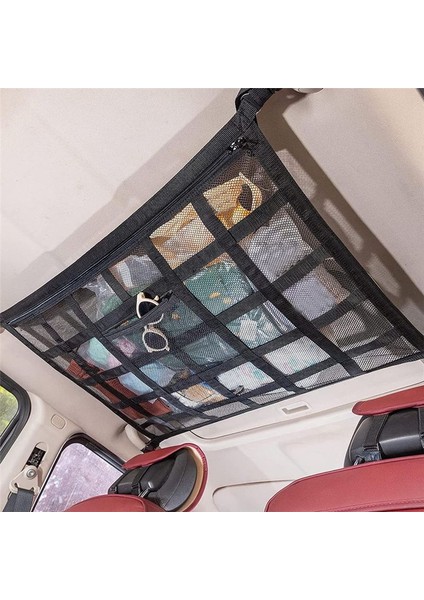 Evrensel Araba Çatı Depolama Mesh Depolama Örgü Cep Araba Çatı Depolama Araç Aksesuarları (Yurt Dışından) indirimleri