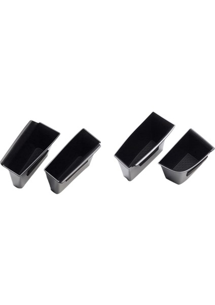 4pcs Araba Organizatör Kapı Tutucu Saklama Kutusu Konteyner Tutucu Kupa Tepsisi Mazda Cx-30 CX30 2020 2021 (Ön ve Arka) (Yurt Dışından)