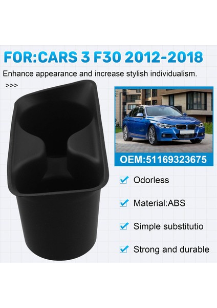 Araba Merkezi Konsol Kupası Tutucu Bmw 3 Serisi F30 2012-2018 Için Su Kupası Tutucusu 51169323675 (Yurt Dışından) fırsatları
