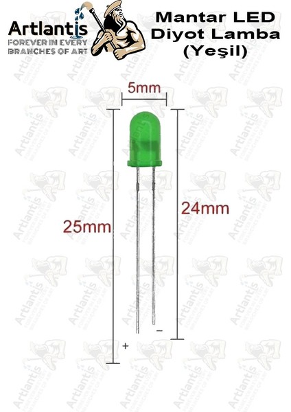 Yeşil Mantar LED Diyot Lamba 30 Lu 1 Paket Yeşil 4.8 mm Mini Mantar LED Lamba Deney Bilim Proje Arduino Işığı fiyatları