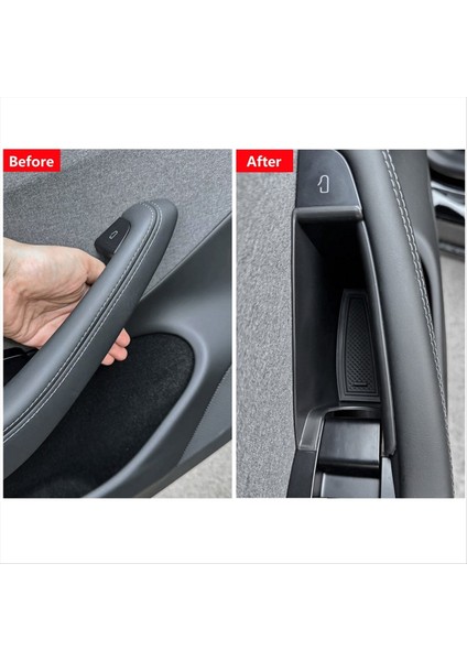 Tesla Model 3 Highland 2024 Iç Kapı Yan Tepeli Kutu Aksesuarları (Yurt Dışından) fırsatları