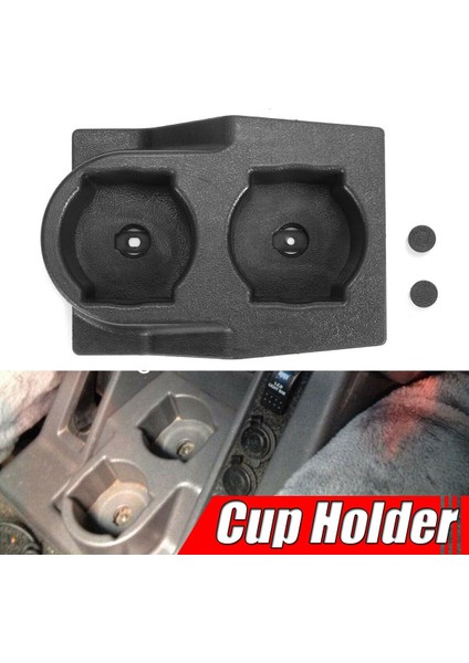 Araba Ön Merkez Konsolu Çift Su Kupası Tutucu Nissan Gq Devriyesi Için Siyah Ekle Y60 1988-1997 4WD 4x4 (Yurt Dışından) fiyatları