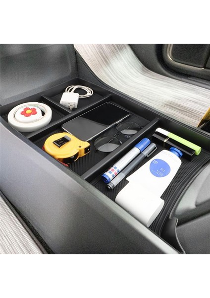 Merkez Konsol Rivian R1T R1S 2022 2023 Aksesuarlar Için Alt Organizatör Tepsisi Arm Teli Organizatör Ekle Saklama Kutusu (Yurt Dışından) indirimleri