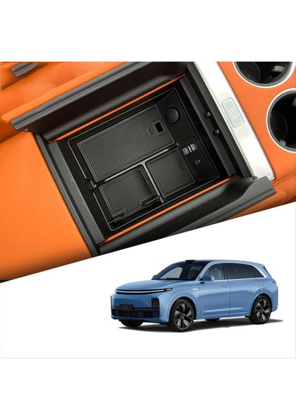 Lixiang L7 2022 2023 Araç Kol Standı Saklama Kutusu Merkezi Konsol Organizatör Konteyner Para Tepsisi Aksesuarları (Yurt Dışından) indirimleri