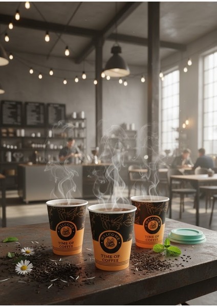 Kahverengi Karton Bardak 7 Oz modelleri