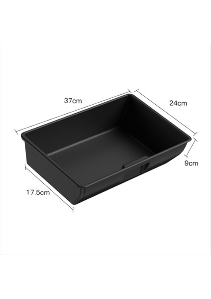 Ana ve Ortak Pilot Koltuk Depolama Kutusu Iç Depolama Kutusu Koltuk Saklama Kutusu Tesla Model Y 2020-2023 Için Malzeme Malzemeleri (Yurt Dışından) modelleri