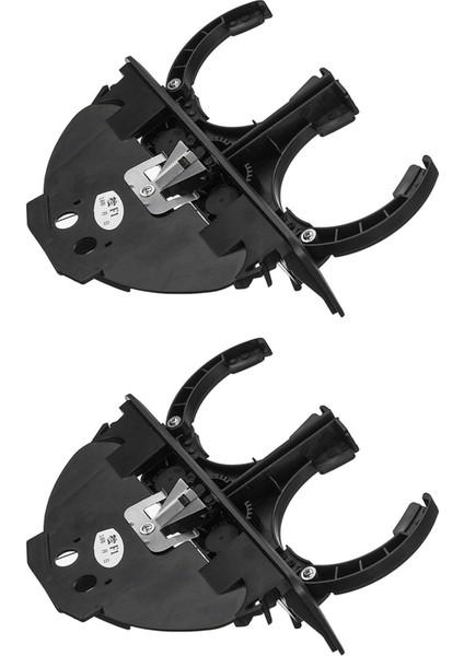 2x Siyah Arka Çift Içecek Kupası Tutucu For-Bmw 525I 528I 530I 540I 5 Serisi E39 Geri Çekilebilir 51168184520 (Yurt Dışından)