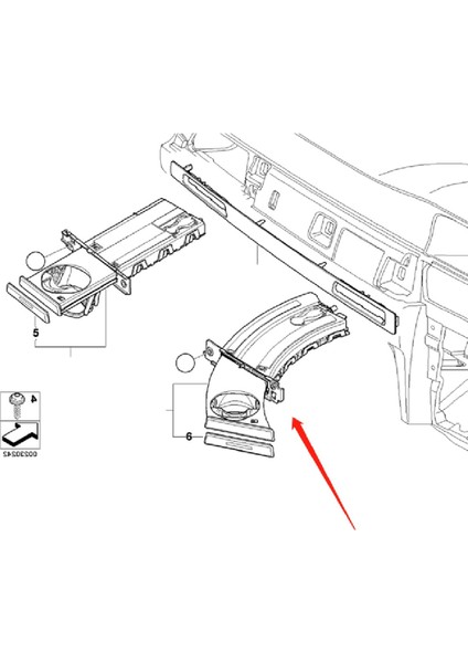 Rhd Araba Geri Çekilebilir Kupa Tutucu Trim 51459173468 Bmw E90 E91 E92 E93 2005-2012 Bmw E90 E91 Içecek Tutucu Sağ Bej (Yurt Dışından) fırsatları