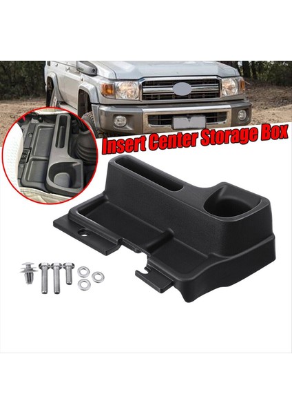 Araç Depolama Tepsisi Ekleme Merkezi Konsol Kutu Kupası Toyota Arazisi Için Sahibi Kruvazör LC70 LC71 LC76 LC77 LC79 (Yurt Dışından) fiyatları