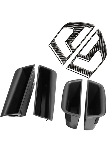 2x Kapı Düğmeleri Koltuk Ayar Paneli Mercedes Benz Gla X156 Cla C117 &amp 4x Ön Arka Kapı Kolçak Saklama Kutusu (Yurt Dışından)