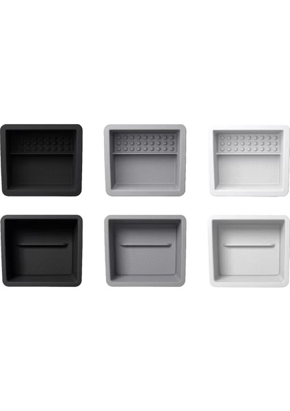 Tesla Model 3+ Için Yeni Model3 Merkez Konsolu Kol Kolçak Saklama Kutusu Organizatör Iç Aksesuarlar Pvc Gray (Yurt Dışından) modelleri